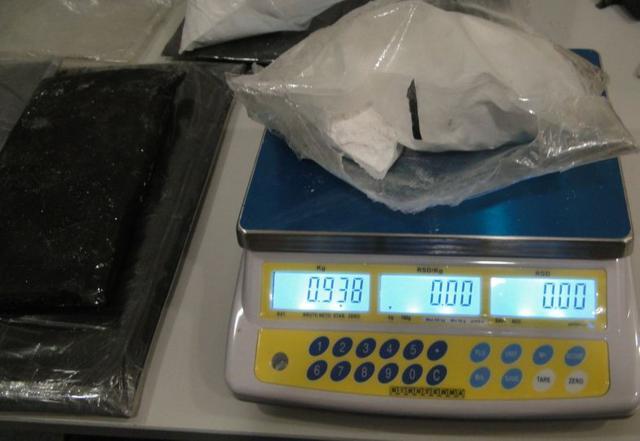 Policija zaplenila 1,2 kilograma kokaina