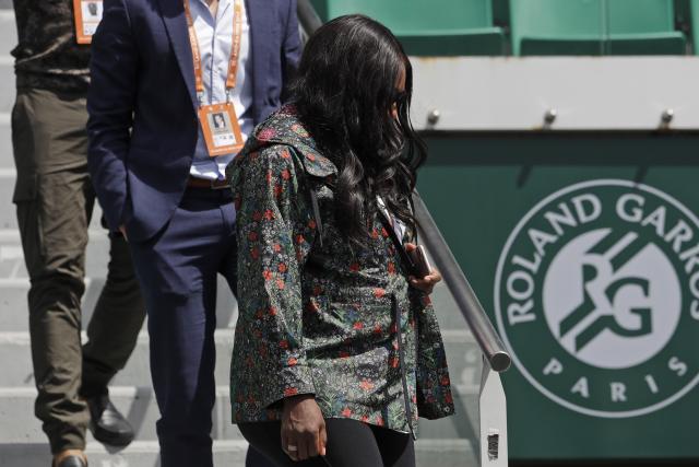 FOTO: Serena ne može bez tenisa i Rolan Garosa
