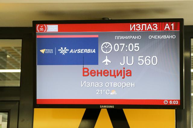 Air Serbia launches direct Belgrade-Venice flights
