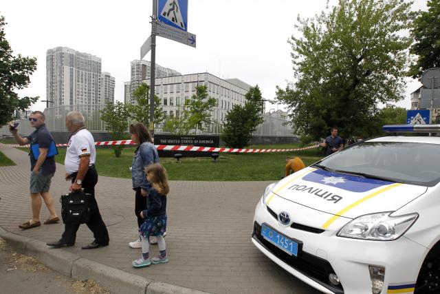 Eksplozija u ambasadi SAD u Ukrajini. Terorizam?