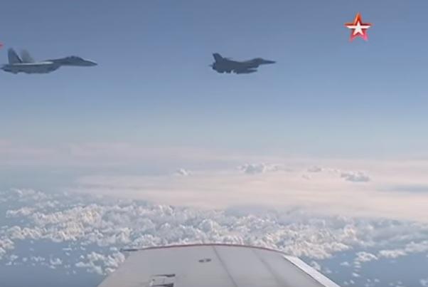 Kako izgleda gužva na nebu: NATO, Rusi, F-16, Su-27 VIDEO