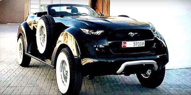 Ispunili šeikovu želju: Ukrstili Mustang sa kamionetom