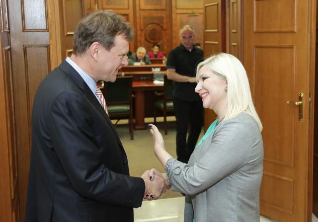 Construction minister meets with IMF delegation