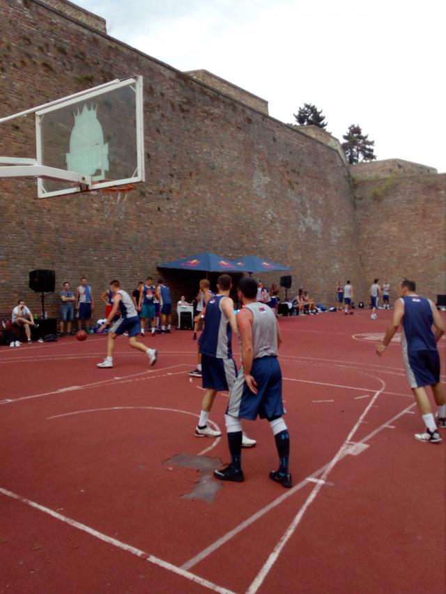 Krem svetskog basketa na Malom Kalemegdanu / FOTO