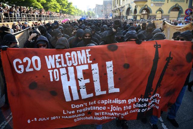 Hamburg u haosu: "Rat je loš, al kapitalizam ubija" VIDEO