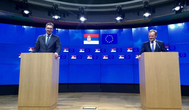 Tusk: Srbija u EU na kraju reformi i dijaloga sa Prištinom