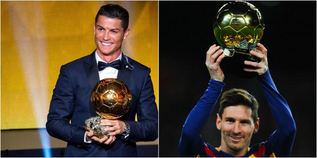 Zlatna lopta – Ronaldo i Mesi predvode listu