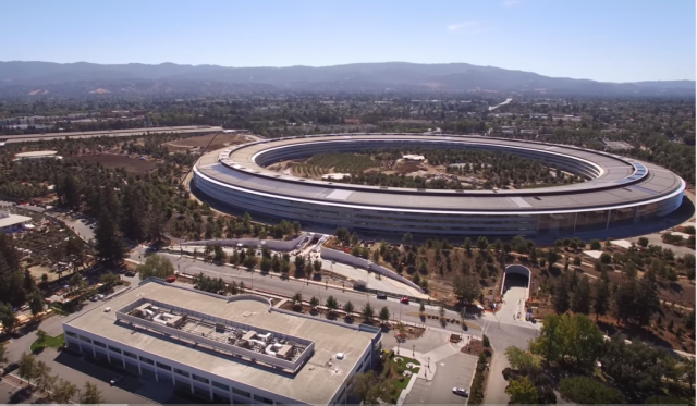 Apple-ov "svemirski brod" iz vazduha (VIDEO)