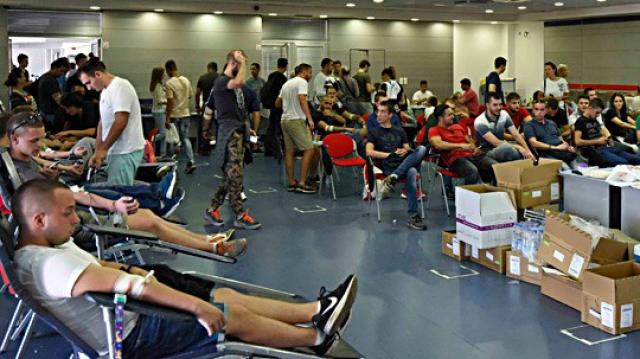 Zvezdaši prvog dana oborili rekord u davanju krvi