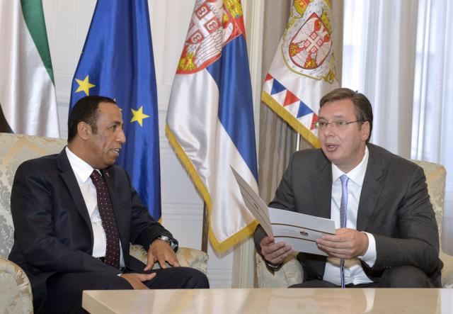 Vučić i ambasador UAE o zajedničkim projektima