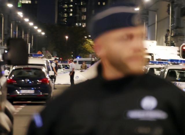 Napad nožem u Briselu, napadač ubijen, 