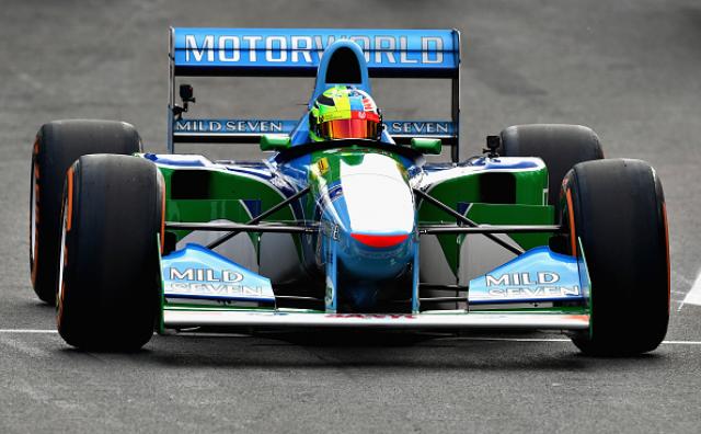 Mik Šumaher u oèevom bolidu na stazi u Belgiji