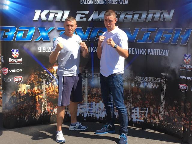 Bokserski spektakl na Kalemegdanu