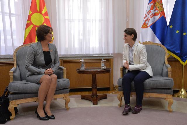 Serbian PM receives Macedonian ambassador