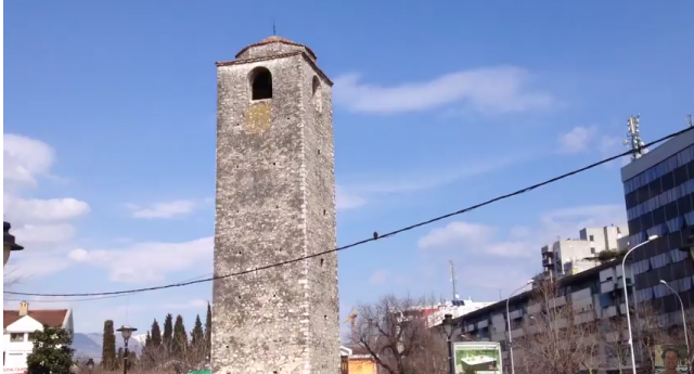 Cross removed from Montenegrin capital's historical landmark