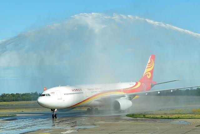 First plane on new Beijing-Belgrade route lands