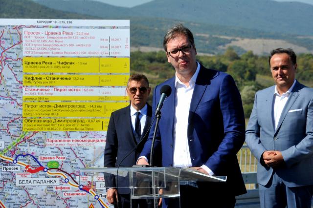 Vučić: Kad Bugari završe...gradimo do Istanbula