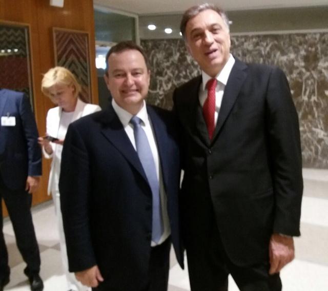 Dacic in series of bilateral meeting on UNGA sidelines