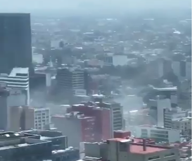 Zastrašujuæi snimci potresa, panika, ruše se zgrade VIDEO