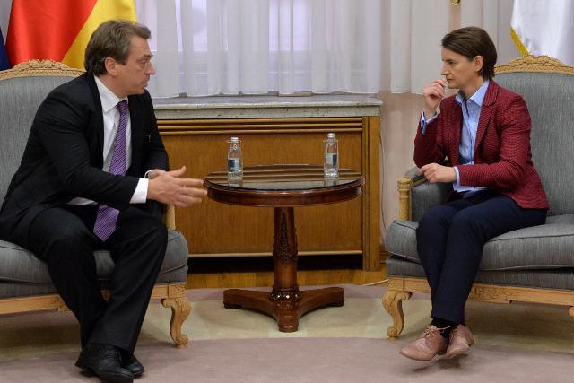 PM tells German official EU is Serbia's "main goal"
