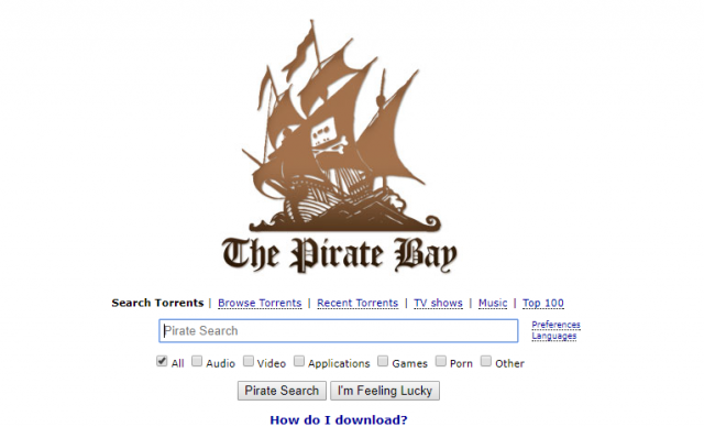 Haški sud blokirao The Pirate Bay
