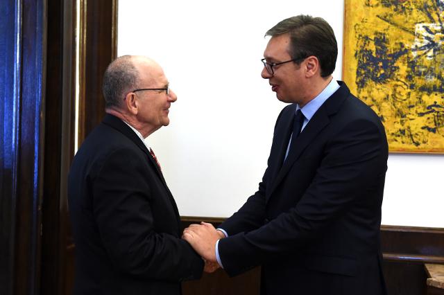 US congressman visits Belgrade, received by top officials