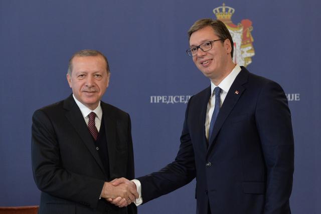 Vučić i Erdogan razgovarali duže od jednog sata
