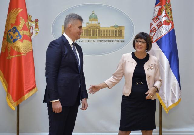 Predsednik Skupštine Crne Gore u poseti Beogradu