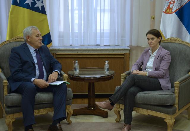 Serbia-Bosnia relations "at high level"