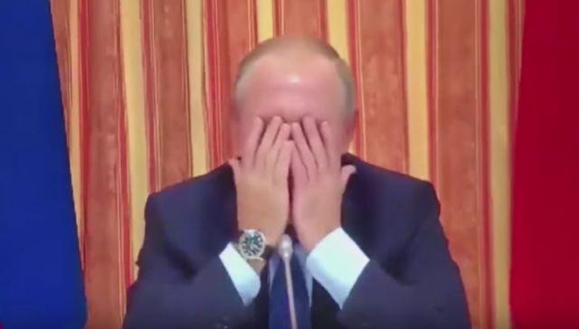 Putin se nasmejao do suza zbog 