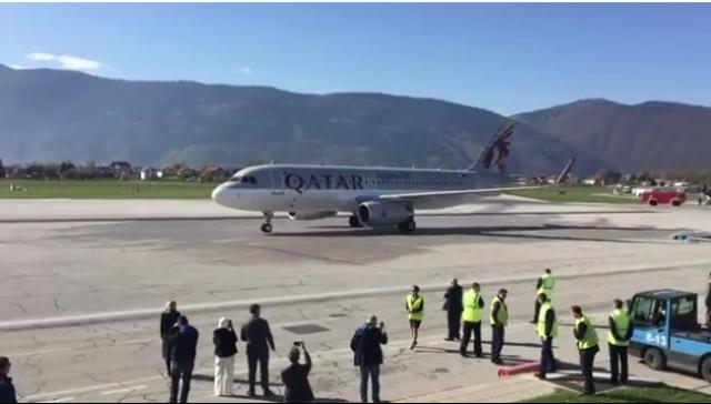 Dugo oèekivani let A320 je stigao VIDEO