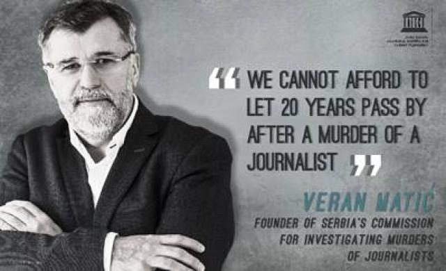 "Ne možemo da dopustimo da proðe 20 godina od ubistva novinara"