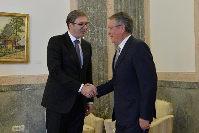 Serbia will protect its interests, Vucic tells Chepurin