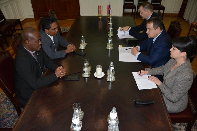 Suriname's interior minister visits Belgrade