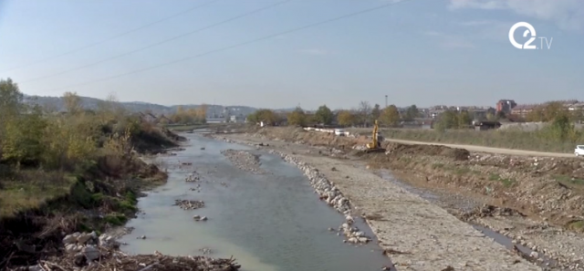 Rekonstrukcija korita i obale Kolubare posle poplava 2014.