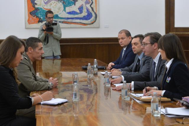 NATO's liaison in Belgrade hears about Serbia's neutrality