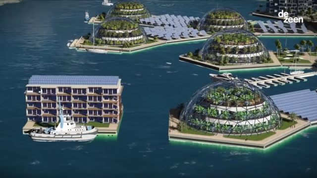 Gradi se prvi plutajuæi grad na svetu: Evo kako æe izgledati
