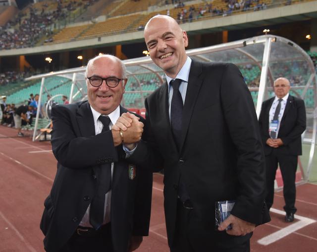 Infantino brani predsednika FS Italije