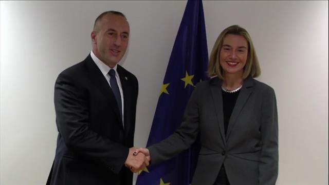 EU denies Mogherini walked out of meeting with Haradinaj