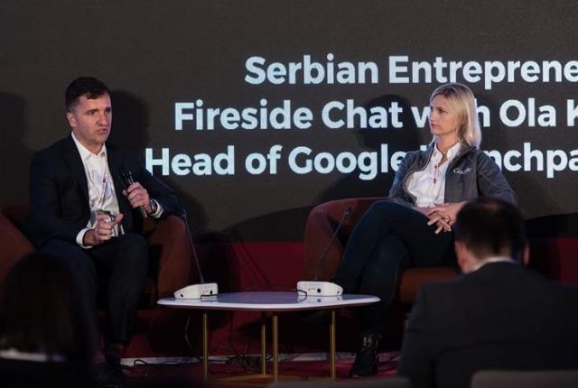 Brano Perkoviæ i Aleksandra Krainski / Belgrade Venture Forum