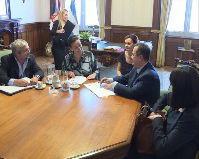 Serbia-Argentina political ties "at extremely high level"