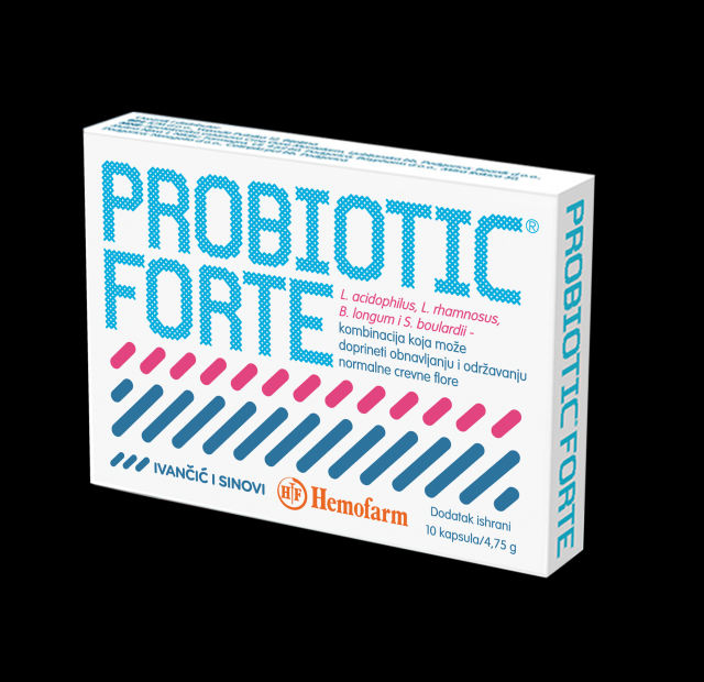 Uz antibiotik – Probiotic Forte: Samo je jedan dvostruko vredan!