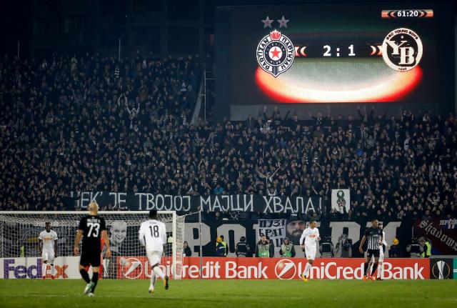 Partizan strepi od UEFA: Delegat je maliciozan