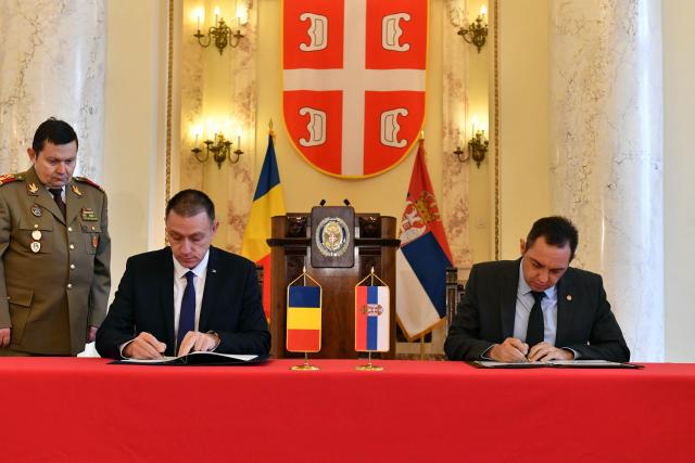 Serbia and Romania ink defense cooperation agreement