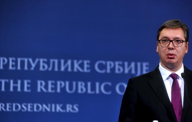 Vučić: Ogromna prostorija, Putin i ja sami...