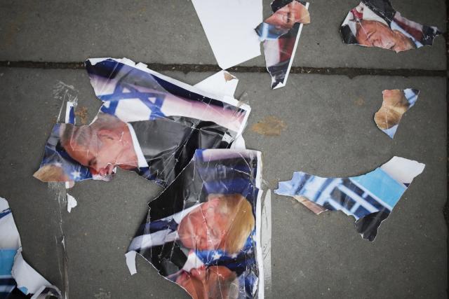 Pariz: Stotine na protestu protiv posete Netanijahua FOTO