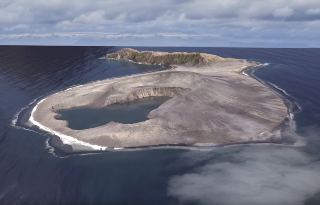Najmlaðe ostrvo na svetu nastalo je preko noæi /VIDEO
