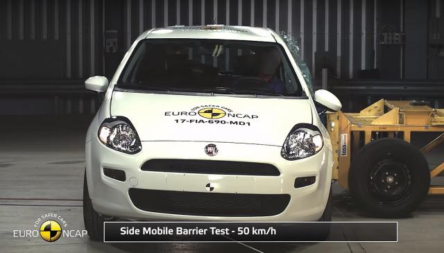 Punto dobio 0 zvezdica za bezbednost na EuroNCAP testu