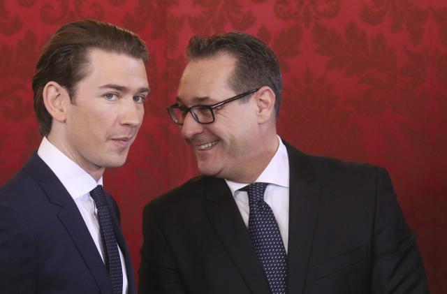 Austria's far right-wing Freedom Party joins new government
