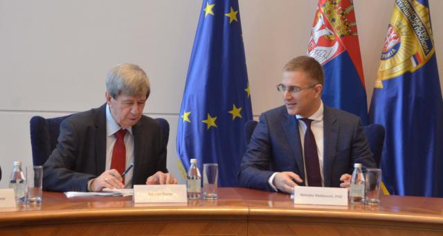 "Full support to Serbia on its path to EU membership"